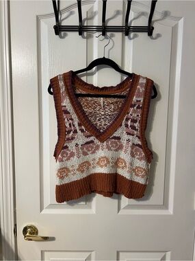 Free People Sweater Cropped